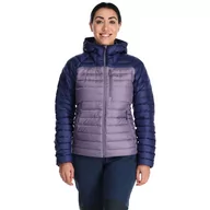 Kurtki damskie - Damska kurtka puchowa Rab Microlight Alpine Jacket patriot blue/purple sage - 10 - miniaturka - grafika 1
