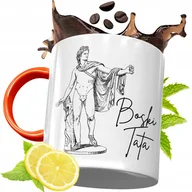 Kubki - KUBEK POMARAŃCZOWY DLA TATY DZIEŃ TATY NA PREZENT z Nadrukiem ze Zdjęciem + Opakowanie na prezent (wzór 03) - miniaturka - grafika 1