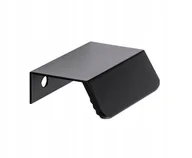 Meble modułowe i akcesoria - UCHWYT MEBLOWY KRAWĘDZIOWY FOGGY CZARNY MAT 50mm - miniaturka - grafika 1