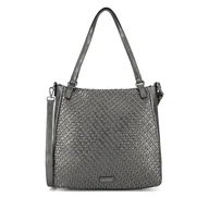 Torebki damskie - Torebka Lasocki C-LSK-K-046-06 Srebrny - miniaturka - grafika 1