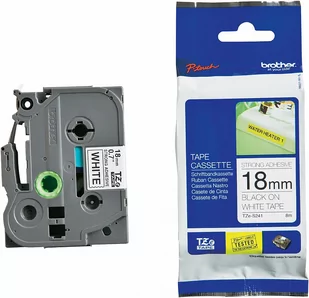 Brother TZe-S241 18mm x 8m (TZeS241) (jest na magazynie) - Taśmy do drukarek barwiące - miniaturka - grafika 1