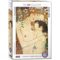 Eurographics Puzzle części 1000 Klimt: trzy życia (szczegółów) 02776 firmy - Puzzle - miniaturka - grafika 1