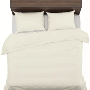 Antyalergiczna Pościel 160x220+2x70x80 100% Bawełna Naturalna Ecru - Pościel Antyalergiczna Pościel 160x220+2x70x80 100% Bawełna Naturalna Ecru - Pościel - miniaturka - grafika 1