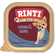 Mokra karma dla psów - RINTI Gold Mini 16x100g Kurczak i gęś - miniaturka - grafika 1