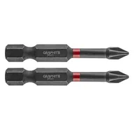 Narzędzia warsztatowe - Topex Grupa sp. z o.o. S.K. Bity udarowe PH1x50mm 2szt. 56H518 - miniaturka - grafika 1