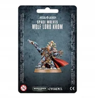 Gry planszowe - Warhammer 40000 SPACE WOLVES Wolf Lord Krom - miniaturka - grafika 1