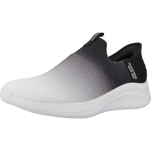 Tenisówki Skechers Model Slip Ins: Ultra Flex 3.0 Kolor Czarny - Buty trekkingowe damskie - miniaturka - grafika 1