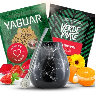 Zestaw Akcesoria Yerba Mate Green Matero Bombilla - Yerba Mate - miniaturka - grafika 1