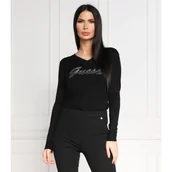 Swetry damskie - GUESS Sweter PASCALE VN LS | Regular Fit - miniaturka - grafika 1