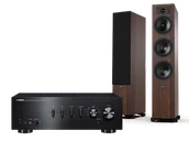 Zestawy stereo - Yamaha A-S501 (czarny) + Tesi 6 (mokka) - miniaturka - grafika 1