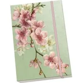 Szkolne artykuły papiernicze - Notatnik ozdobny A5 STNOTE 126 Kwiaty wiśni - miniaturka - grafika 1