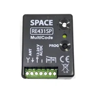 Akcesoria do bram - Came Radio uniwersalne jednokanałowe RE431SP (Space) - miniaturka - grafika 1