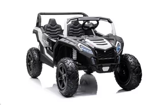 LEAN CARS Auto Na Akumulator Buggy STRONG A032 Biały 9007 - Pojazdy elektryczne dla dzieci - miniaturka - grafika 1