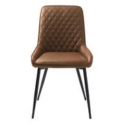 Krzesła - Brązowe krzesło Milton – Unique Furniture - miniaturka - grafika 1