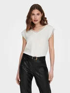 Bluzki damskie - ONLY Bluzka Jasmina 15252241 Biały Regular Fit - miniaturka - grafika 1