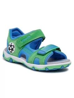 Buty dla chłopców - Superfit Sandały 1-609465-7000 D Zielony - grafika 1