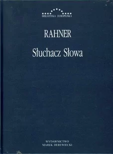 Słuchacz słowa - Rahner Karl - Filologia i językoznawstwo - miniaturka - grafika 1