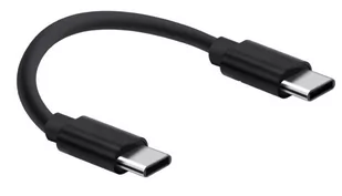 Kabel USB-C typ USB-C Krótki 30 cm - Czarny - Kable USB - miniaturka - grafika 1