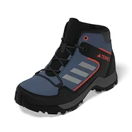 Buty dla chłopców - adidas Terrex Hyperhiker K, Shoes-Mid (Non-Football) Unisex-Dla dzieci i młodzieży, Collegiate Green White, 30.5 EU - miniaturka - grafika 1