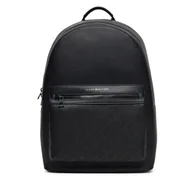 Plecaki - Plecak Tommy Hilfiger Th Monogram Backpack AM0AM13834 Czarny - miniaturka - grafika 1