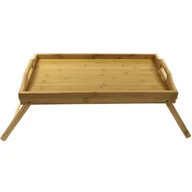 Tace i patery - Kinghoff STOLIK ŚNIADANIOWY DO ŁÓŻKA POD LAPTOPA 50x30x7cm KH-1502 KH-1502 - miniaturka - grafika 1
