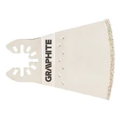 Brzeszczoty - GRAPHITE Brzeszczot łukowy do urządzenia wielofunkcyjnego, 68 mm, galwaniczne pokrycie nasypem diamentowym - miniaturka - grafika 1