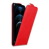 Etui i futerały do telefonów - Pokrowiec Do Apple iPhone 12 PRO MAX w Etui CZERWONE JABŁKO  Flip Case Cover Obudowa Ochronny Cadorabo - miniaturka - grafika 1