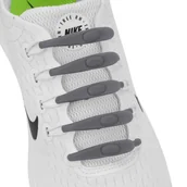 Akcesoria obuwnicze - Sznurówki SILIKONOWE bez wiązania kolory 14 szt - miniaturka - grafika 1