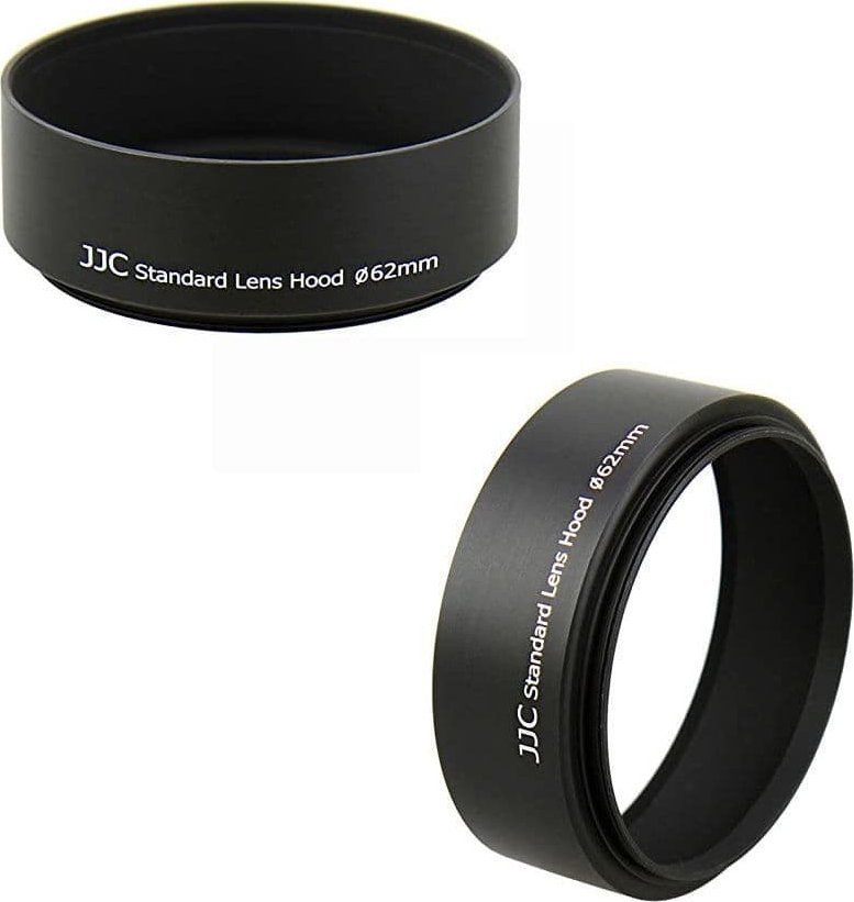 Osłona na obiektyw JJC Osłona przeciwsłoneczna JJC 62 mm metalowa