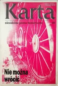 Książki o kulturze i sztuce - Karta niezależne pismo historyczne nr 10 Nie można Wrócić - miniaturka - grafika 1
