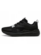 Sneakersy męskie - Puma Sneakersy 400232 01 Czarny - miniaturka - grafika 1