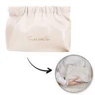 Kosmetyczki, organizery i kuferki - Kosmetyczka Saszetka Na Kosmetyki Wkładki Ekoskóra M 16x12cm - miniaturka - grafika 1