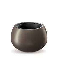 Donice - Doniczka Heos ECO Wood DBHEK400W kawa Prosperplast - miniaturka - grafika 1