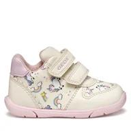 Buty dla dziewczynek - Sneakersy Geox B Zapito B556DA 0AW54 C0175 Beżowy - miniaturka - grafika 1