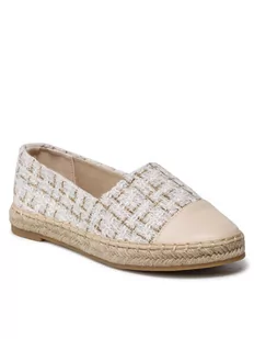 DeeZee Espadryle WSS990-104 Beżowy - Espadryle damskie - miniaturka - grafika 1