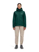 Kurtki i kamizelki sportowe damskie - Berghaus Kurtka funkcyjna "Bramblfell GTX" w kolorze ciemnozielonym - miniaturka - grafika 1