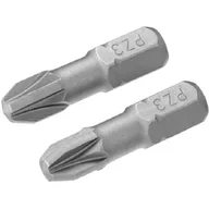 Akcesoria do elektronarzędzi - STANLEY Końcówki wkrętarskie 2szt - Pozidriv Torsion PZ3 STA62042-XJ - miniaturka - grafika 1