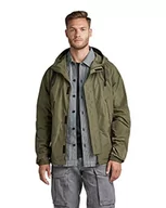 Kurtki męskie - G-STAR RAW Męska kurtka z kapturem, zielona (Shadow Olive D296-B230), XL, Zielony (Shadow Olive D296-b230), XL - miniaturka - grafika 1