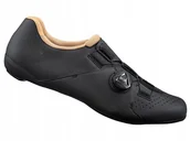 Buty rowerowe - Buty szosowe damskie Shimano SH-RC300W czarne - 40 - miniaturka - grafika 1