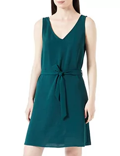 Sukienki - ONLY Onlmette Sl V-Neck Belt Dress WVN letnia sukienka, Ponderosa Pine, M - grafika 1