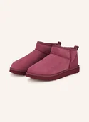 Botki damskie - Ugg Botki Classic Ultra Mini rot - UGG - miniaturka - grafika 1