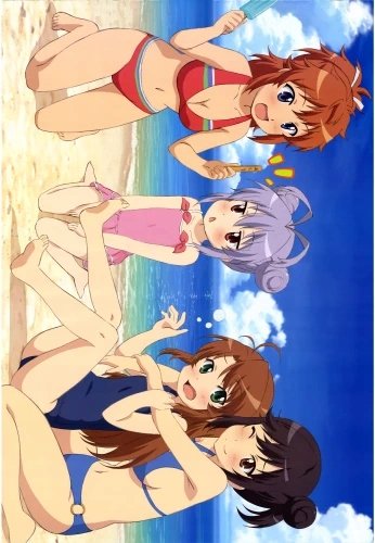 Plakat Anime Non non biyori NNB_034 A3 (custom)