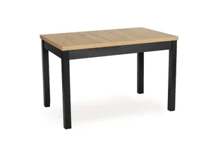 Stół Rozkładany 120(160)X75 St42M Czarny / Dąb Craft - Stoły - miniaturka - grafika 1
