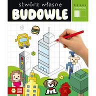 Książki edukacyjne - Rysuj symetrycznie. Stwórz własne budowle - miniaturka - grafika 1