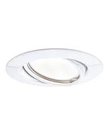 Lampy pozostałe - Paulmann Oprawa wbudowana Base ruchoma 1x5W 230V GU10 51mm Biały Mat/Metal PL93411 - miniaturka - grafika 1