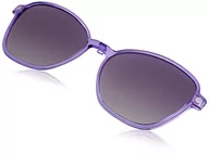Okulary przeciwsłoneczne - MODO & ECO Damskie okulary przeciwsłoneczne Grenada Clip On z klipsem, ciemnofioletowe/lawendowe, 66, ciemnofioletowy/lawendowy - miniaturka - grafika 1