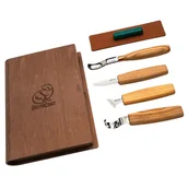 Akcesoria rzeźbiarskie - Zestaw noży do rzeźbienia Beavercraft Sloyd w pudełku prezentowym S19 książka - miniaturka - grafika 1