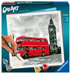 Ravensburger Malowanka CreArt Londyn 28997 28997 - Zabawki kreatywne - miniaturka - grafika 2