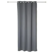 Zasłony - Zasłona zaciemniająca szara 140x260cm - miniaturka - grafika 1