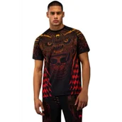 Kimona, stroje i obuwie - Venum Dry-Tech T-shirt Koszulka Techniczna Quetzal Fury Black/Fury Red - miniaturka - grafika 1